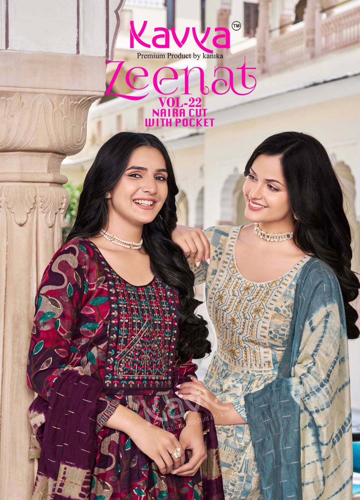 KAVYA KURTI ZEENAT VOL 22 